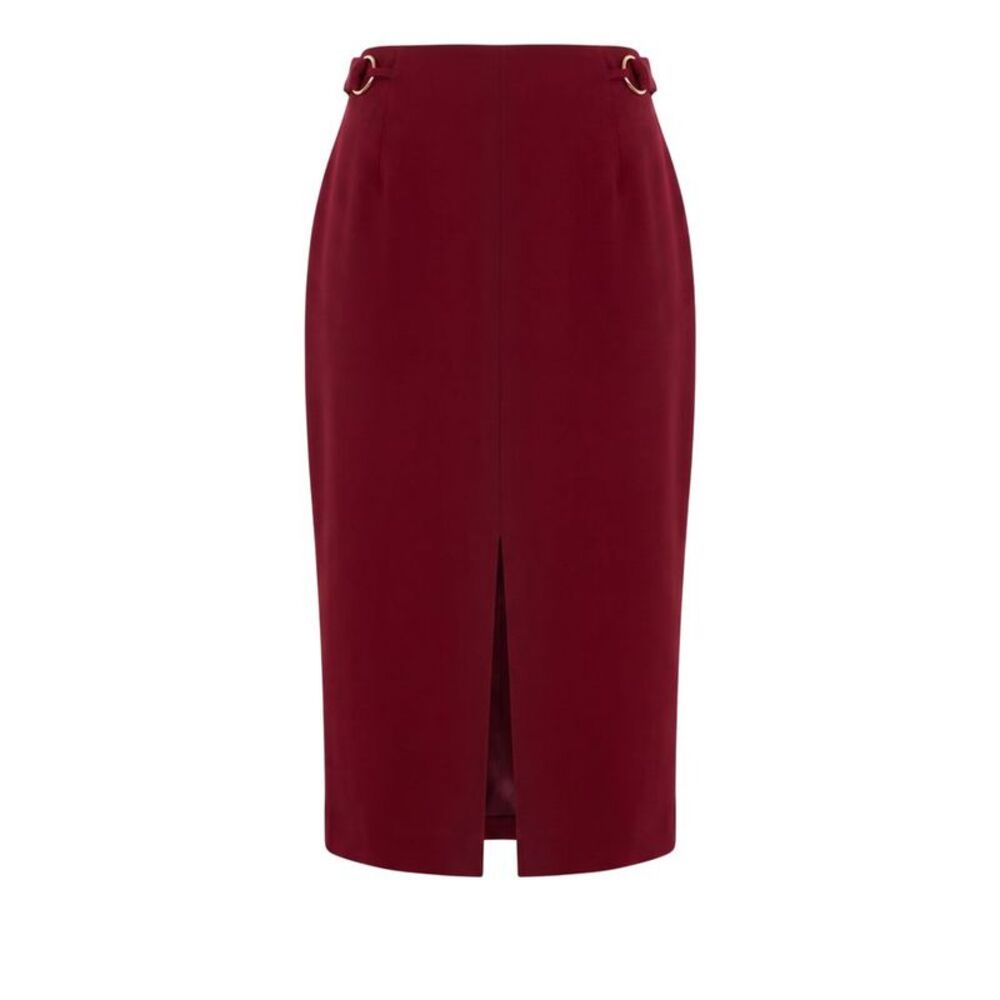 Trussardi Jeans Red Polyester Women Women's Skirt